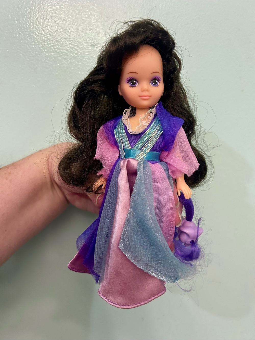 Vintage 1986 Mattel Lady Lovely Locks "Duchess Ravenwaves"